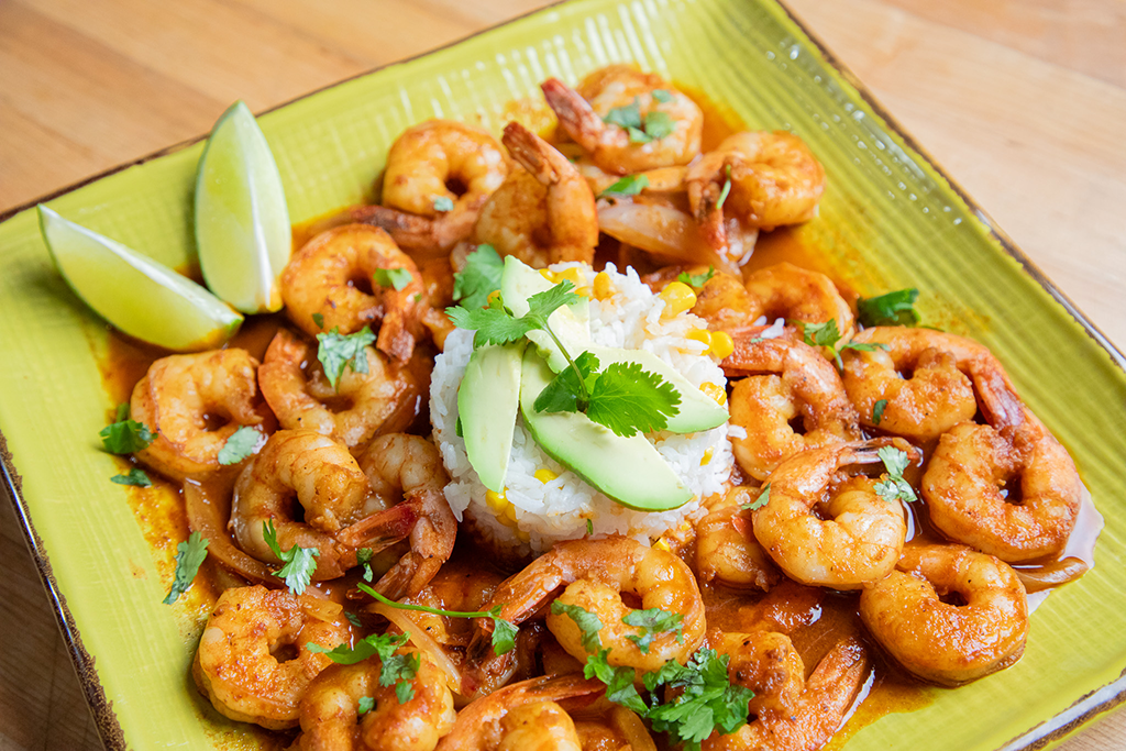 Shrimp a la Diabla 